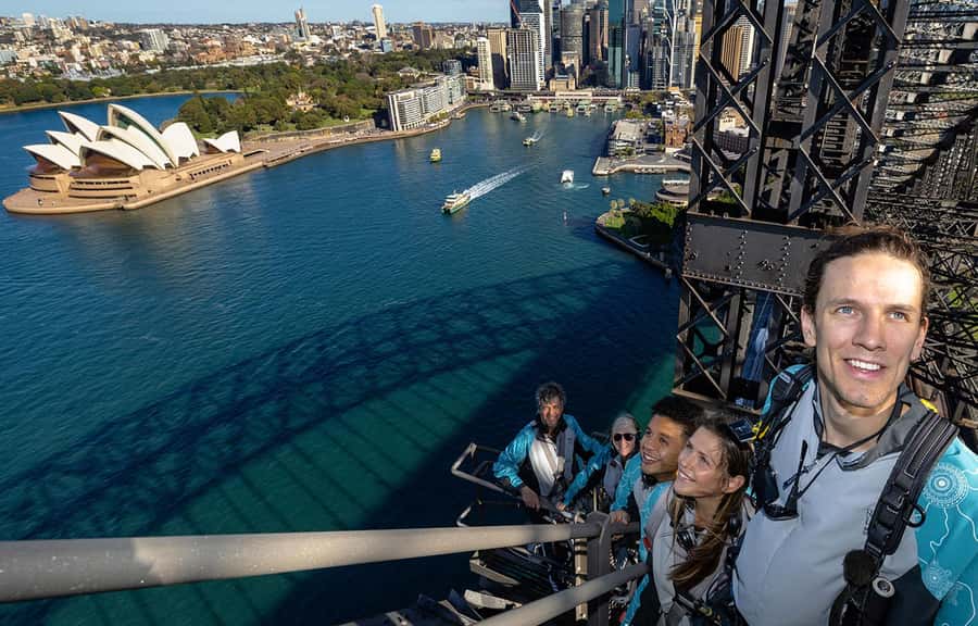 Sydney: BridgeClimb Summit Insider - Entering the Steel: The 1,002-step lower arch approach